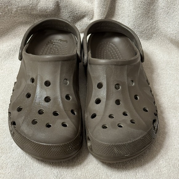 Crocs Crocband II Clogs Unisex - Charcoal/Light Grey, US 8 (women's Size 10) - Picture 1 of 6